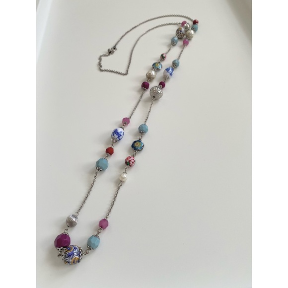 Long Bead Necklace - Picture 2 of 9